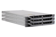 Lot de 3 serveurs Dell Poweredge R610 Bi Quad Core 2.67Ghz - 96 Go